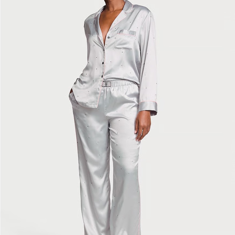 Victoria’s Secret Glazed Satin Pajama Set